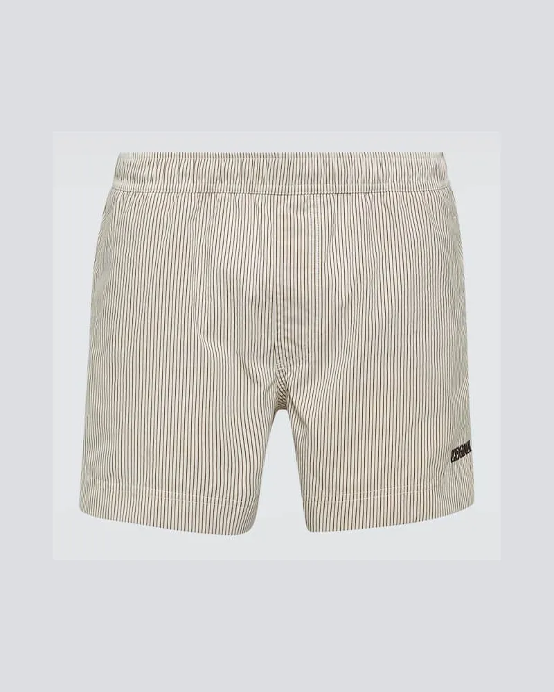 Ermenegildo Zegna Badeshorts Weiß