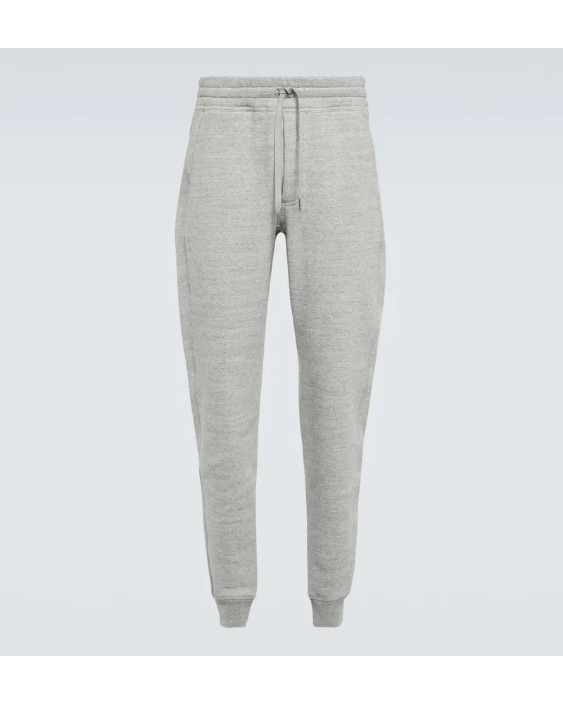 Tom Ford Jogginghose Aus Baumwolle Grau