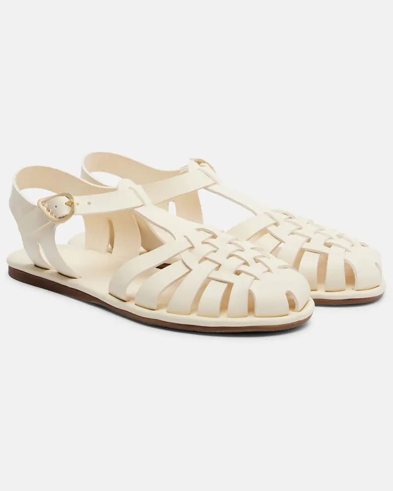 Ancient Greek Sandals Sandalen Karina aus Leder Weiß