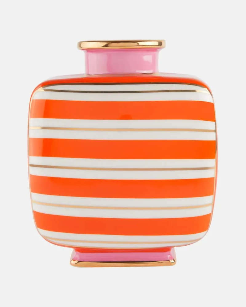 Jonathan Adler Vase Portofino Orange