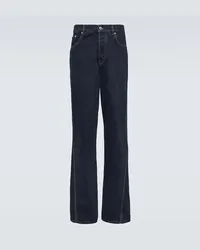 Lanvin Straight Jeans Blau