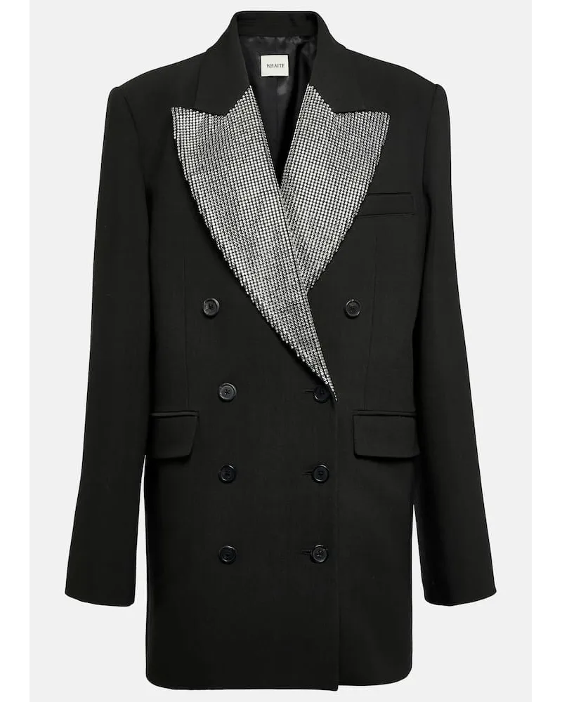 KHAITE Verzierter Blazer Balton Braun