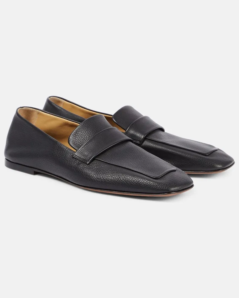 The Row Loafers aus Leder Schwarz