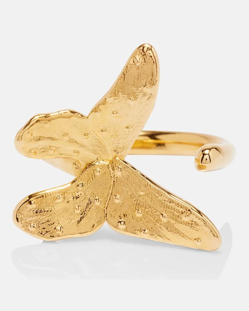 Oscar de la Renta Ring Butterfly Gold