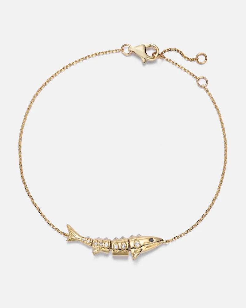 Yvonne Léon Yvonne Léon Armband Marlin aus 9kt Gelbgold (375/1000) mit Diamanten Gold