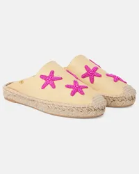 Valentino Garavani Verzierte Espadrilles Starfish Nude