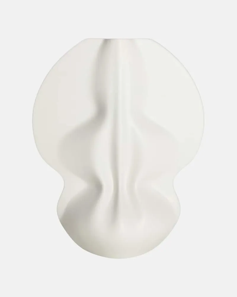 Cassina Vase Brolic by Bradley L. Bowers Weiß