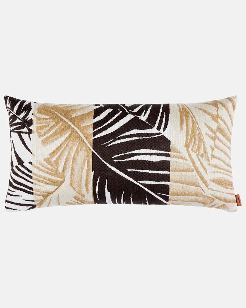 Missoni Kissen Bali aus Jacquard Braun
