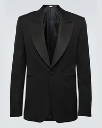 Alexander McQueen Blazer aus Wolle Schwarz