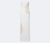 Robe mit Pailletten