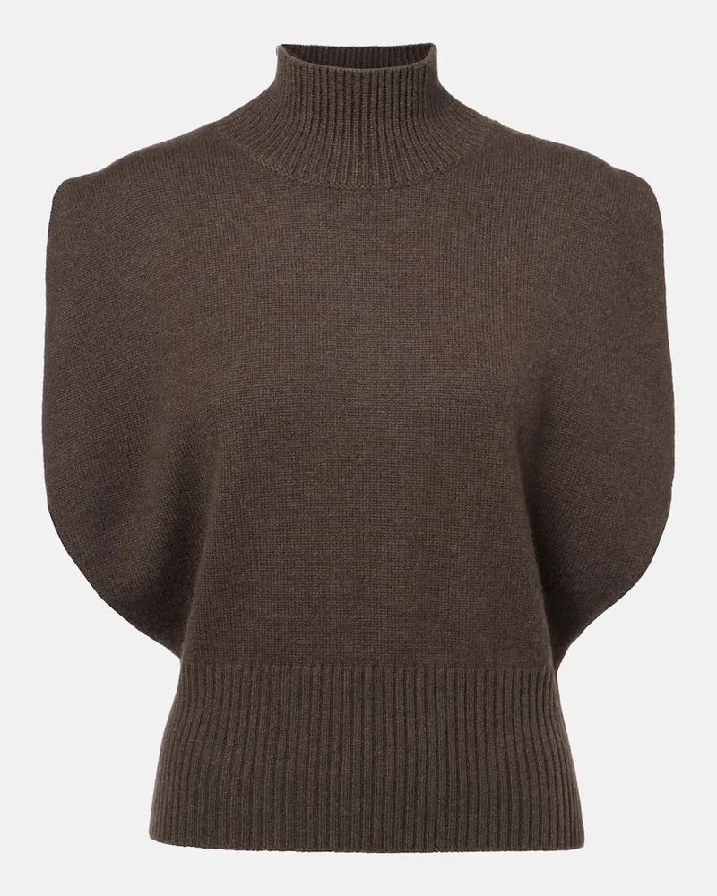 Lisa Yang Pullover Zaya aus Kaschmir Braun