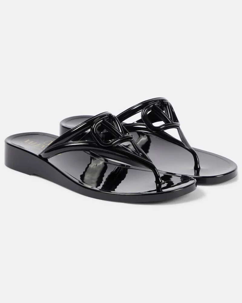 Valentino Garavani Sandalen VLogo Signature Schwarz