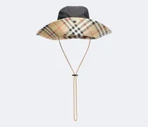 Hut Burberry Check aus Baumwolle