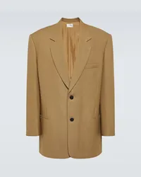 The Row Blazer Abram aus Schurwolle Braun