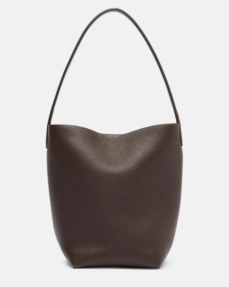 The Row Tote Bag N/S Park Small aus Leder Braun