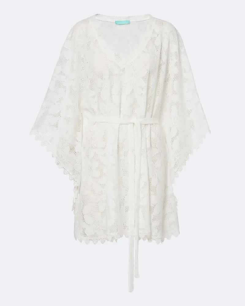 Melissa Odabash Kaftan Petra aus Spitze Weiß