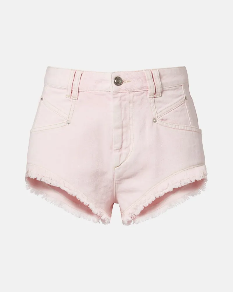 Isabel Marant Jeansshorts Eneidala Rosa