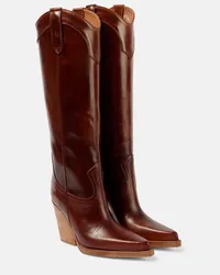 Paris Texas Stiefel El Dorado aus Leder Braun