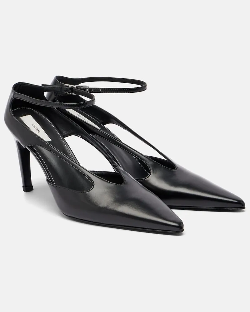 Totême Pumps aus Leder Schwarz