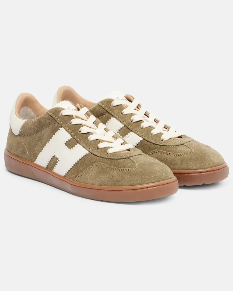 Hogan Sneakers Hogan Cool aus Veloursleder Grün