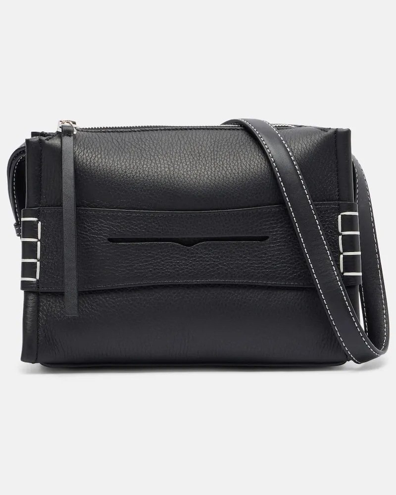 J.W.Anderson Schultertasche Loafer Small aus Leder Schwarz