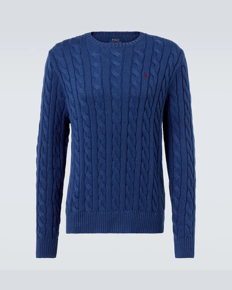 Ralph Lauren Pullover aus Baumwolle Blau