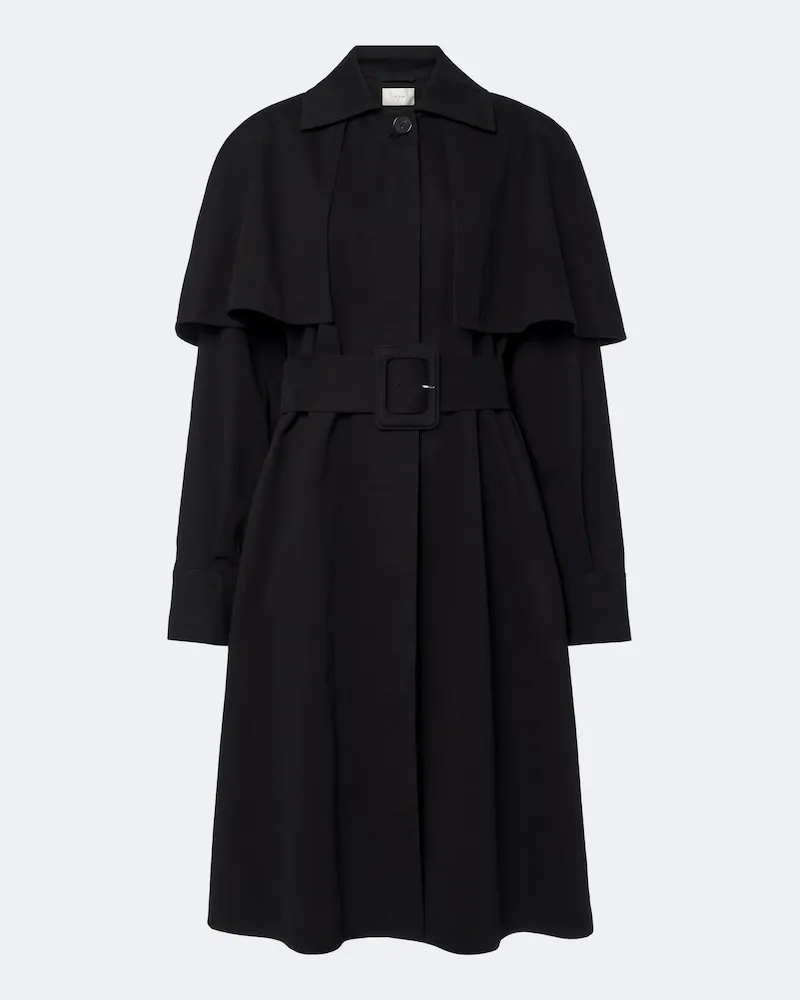 The Row Trenchcoat Ayana aus Baumwolle Schwarz
