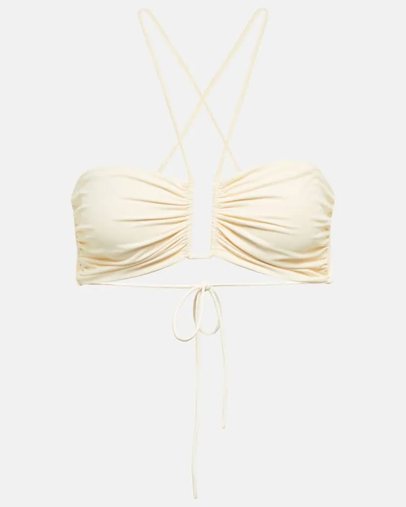 Magda Butrym Bikini-Oberteil Weiß