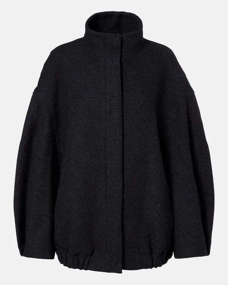 Dries van Noten Jacke Grau