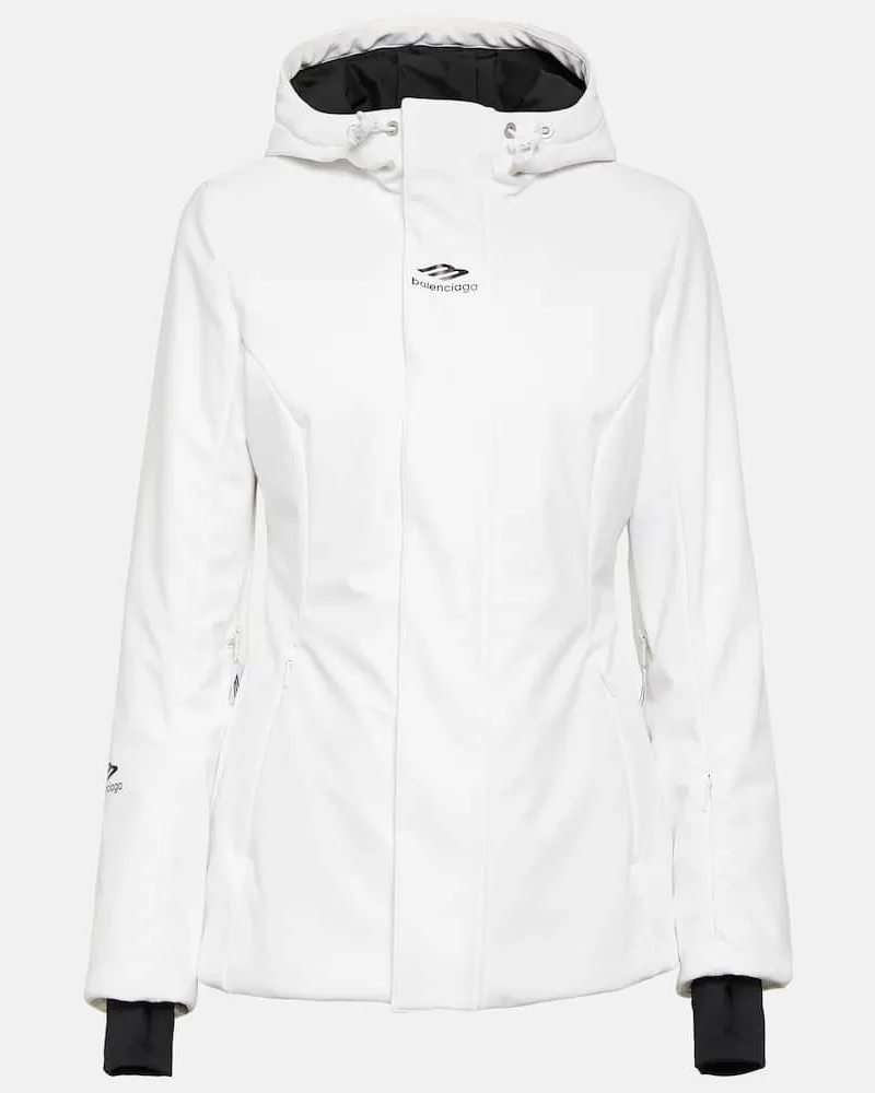 Balenciaga Skijacke 3B Sports Icon Weiß