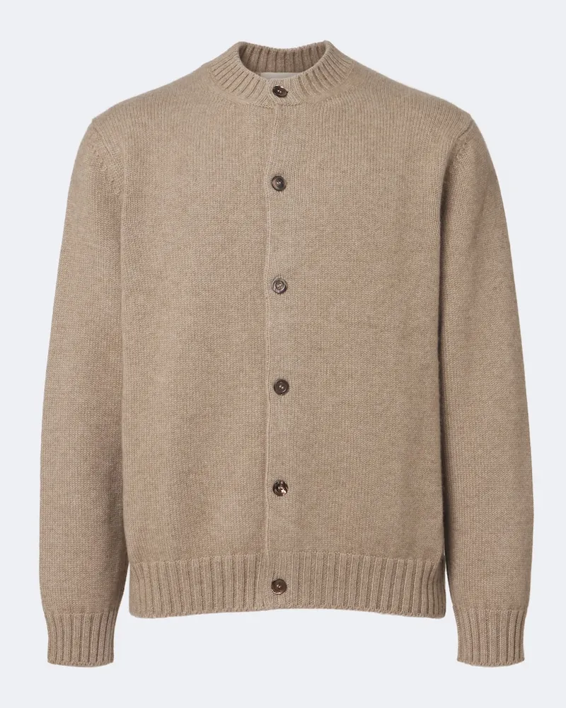 SAMAN AMEL Cardigan Rene aus Kaschmir Beige