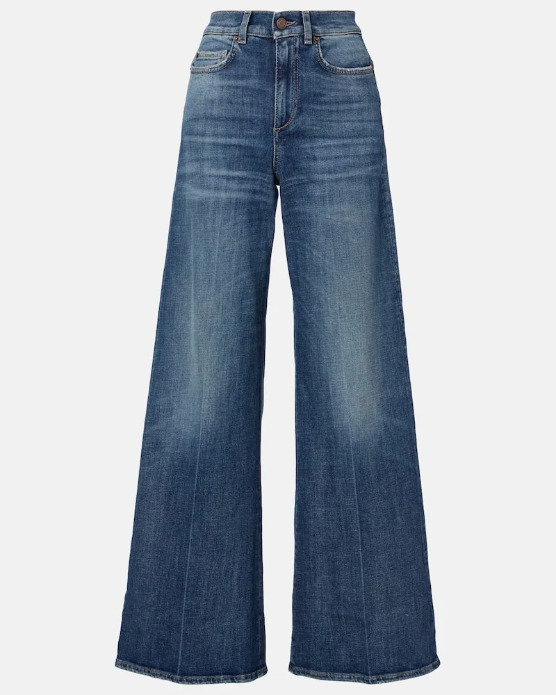 Dorothee Schumacher Wide-Leg Jeans Blue Jeans Baby Blau