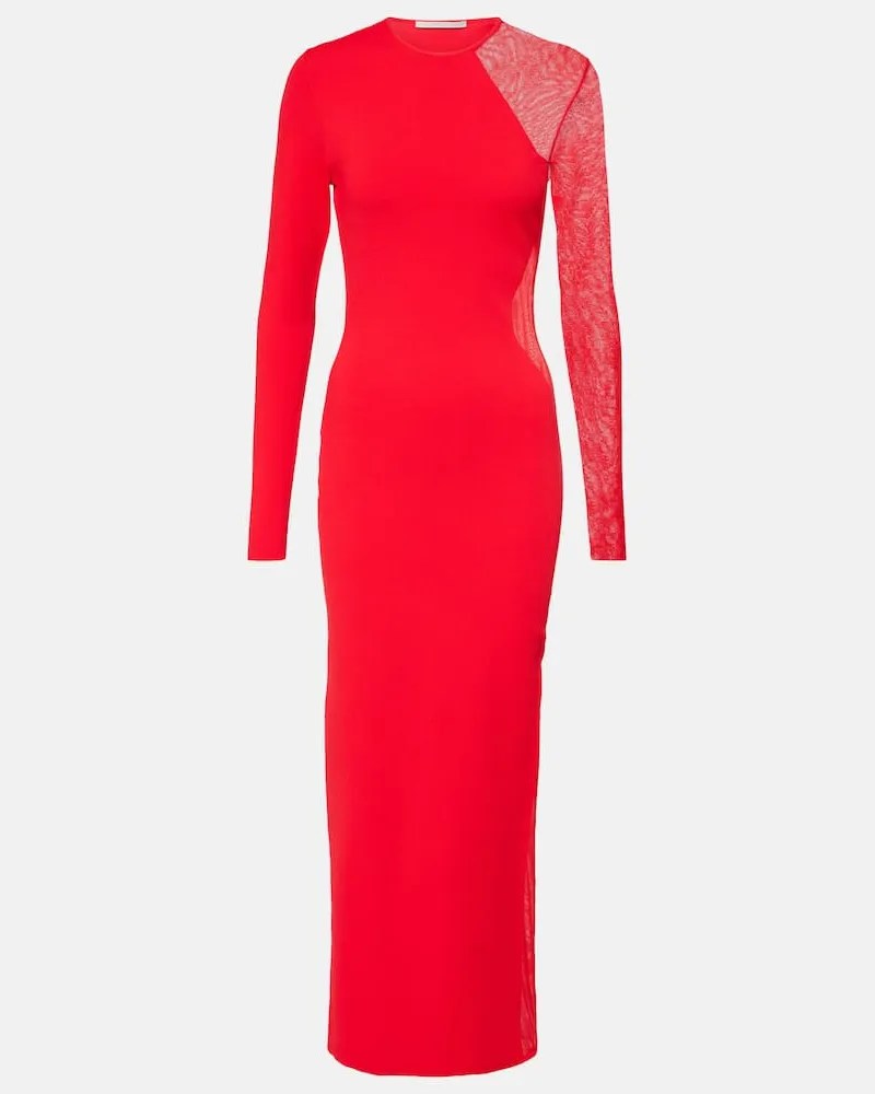 Stella McCartney Maxikleid Miracle Rot