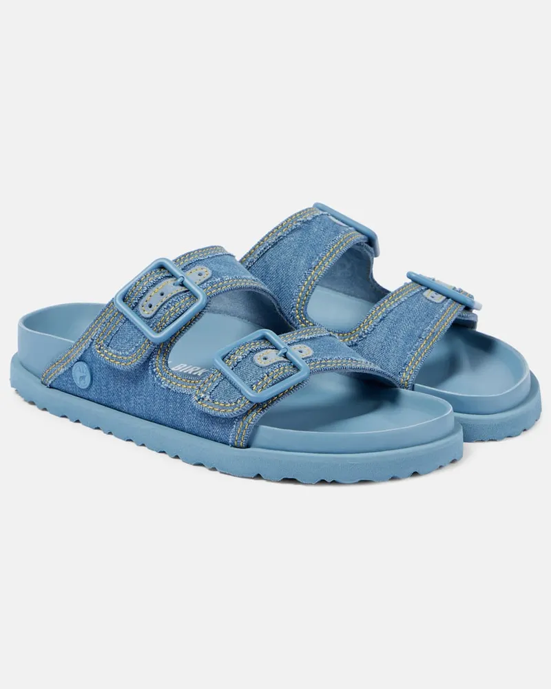 Birkenstock Sandalen Arizona aus Denim Blau
