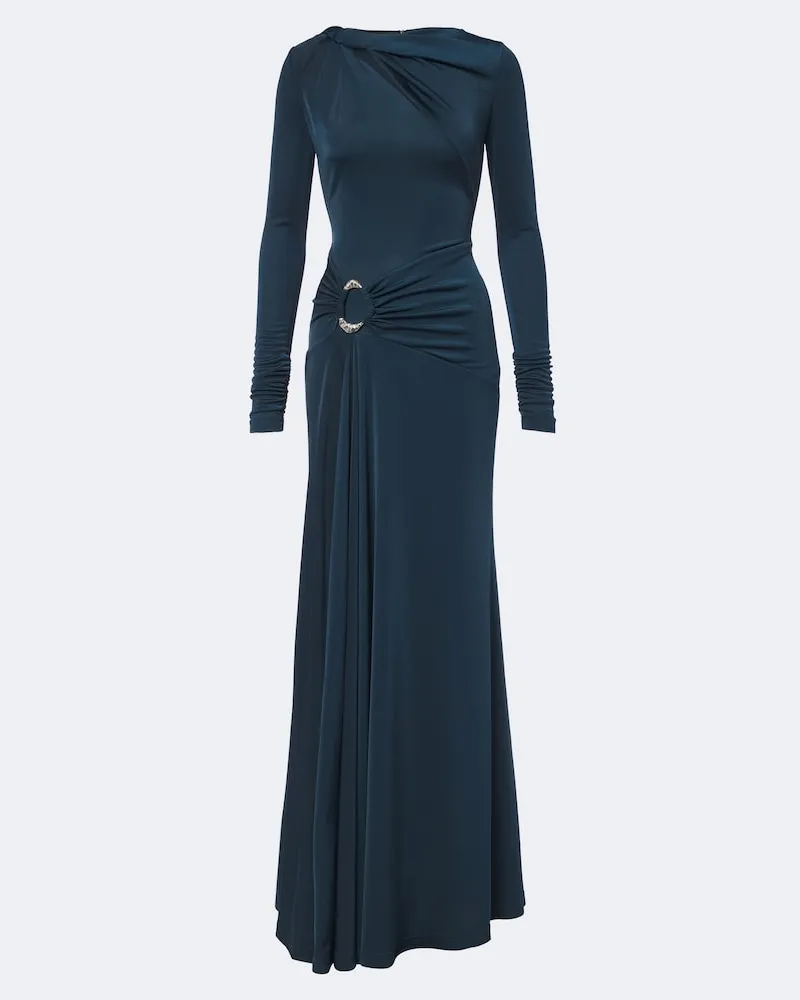 Rebecca Vallance Robe Kiana aus Jersey Blau