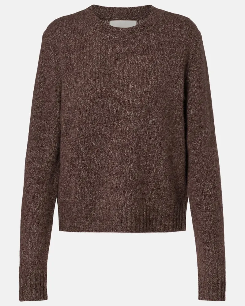 Lisa Yang Pullover Mira aus Kaschmir und Seide Braun