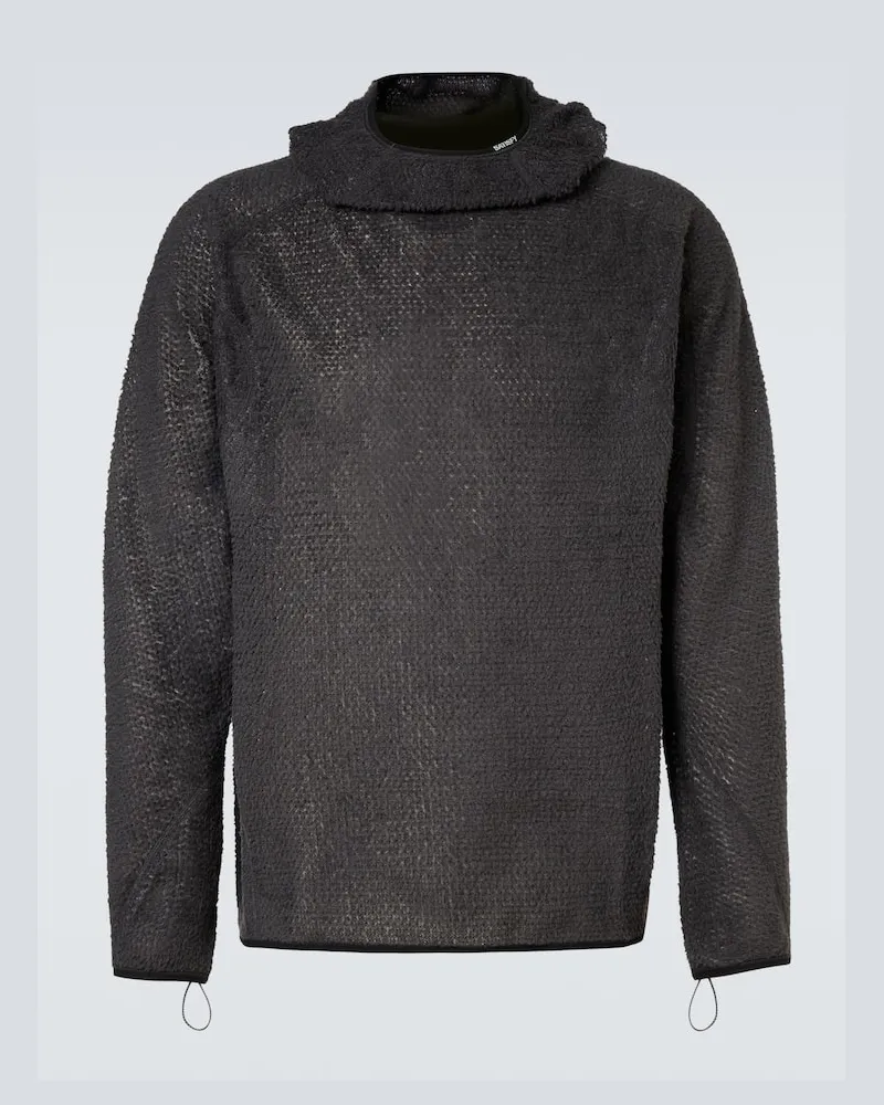 Satisfy Hoodie aus Strick Grau