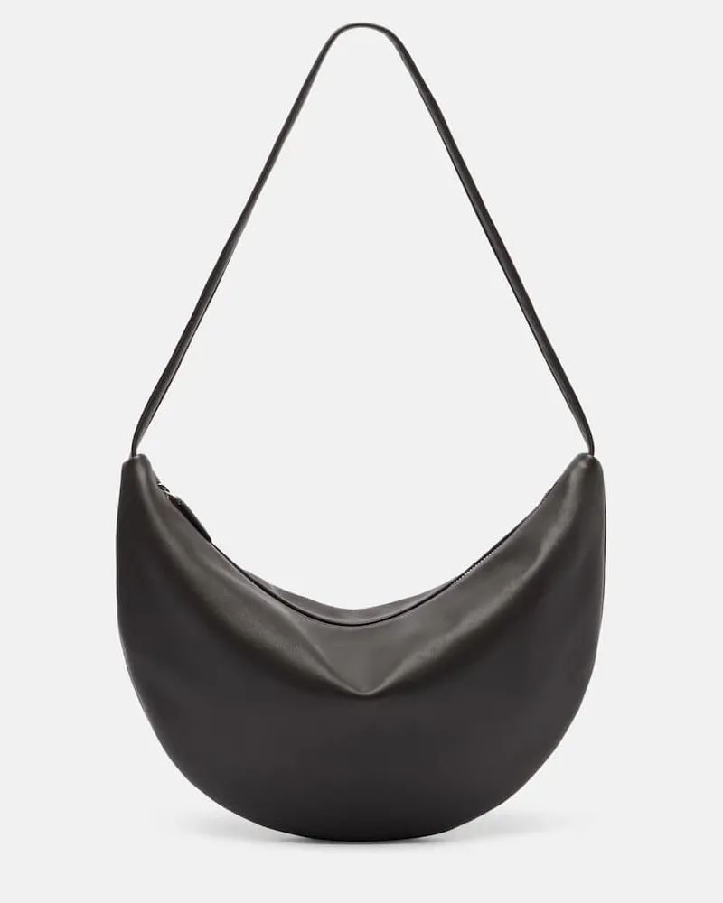 The Row Schultertasche Izzy Small aus Leder Braun