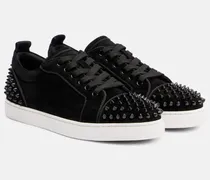 Sneakers Louise Junior Spikes aus Veloursleder