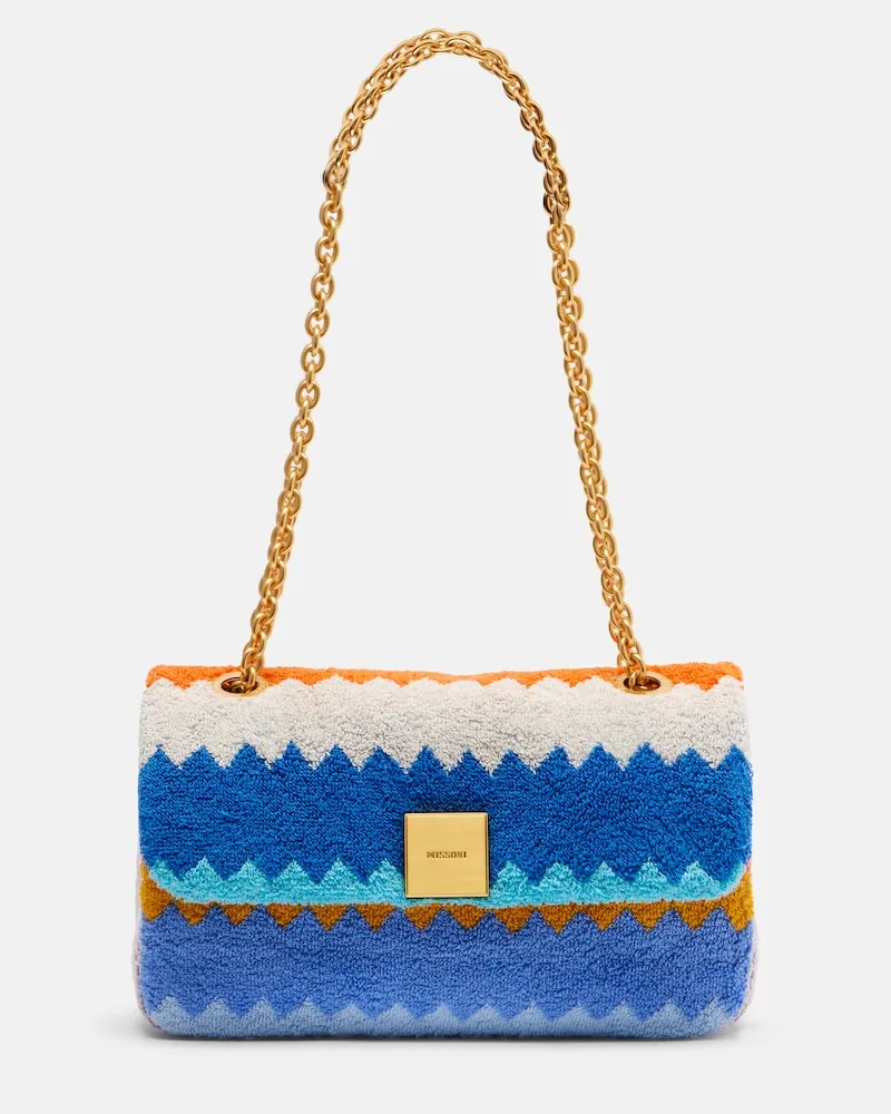 Missoni Schultertasche Zig Zag Small Multicolor