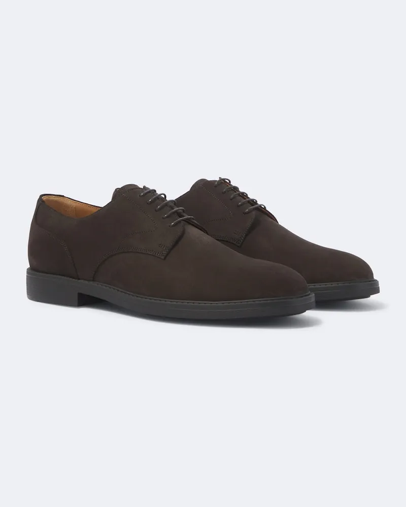 Church's Derby-Schuhe aus Veloursleder Braun