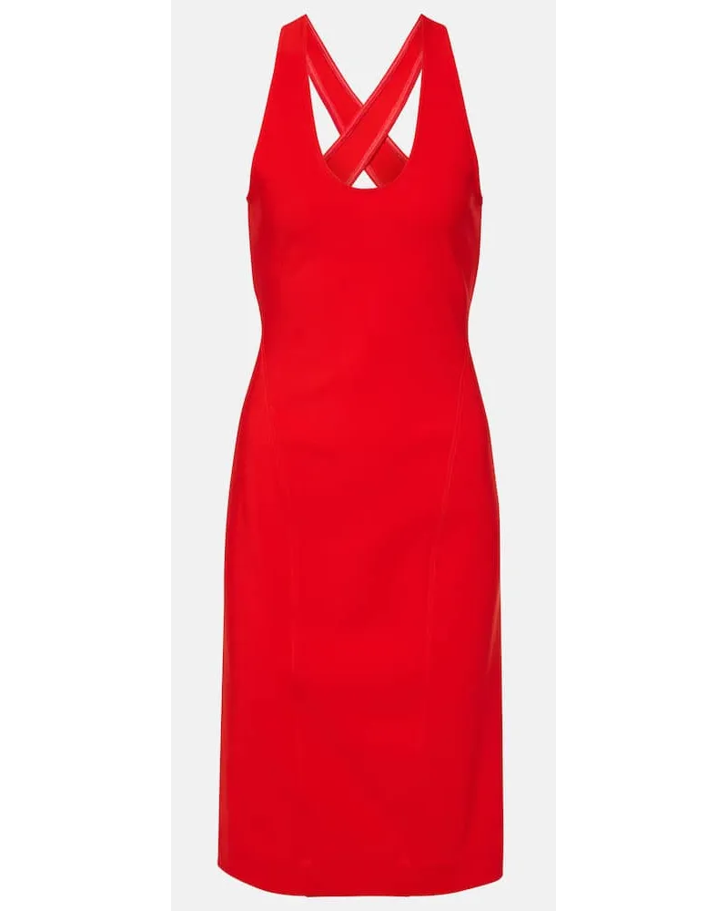 Alaïa Alaïa Midikleid Rot