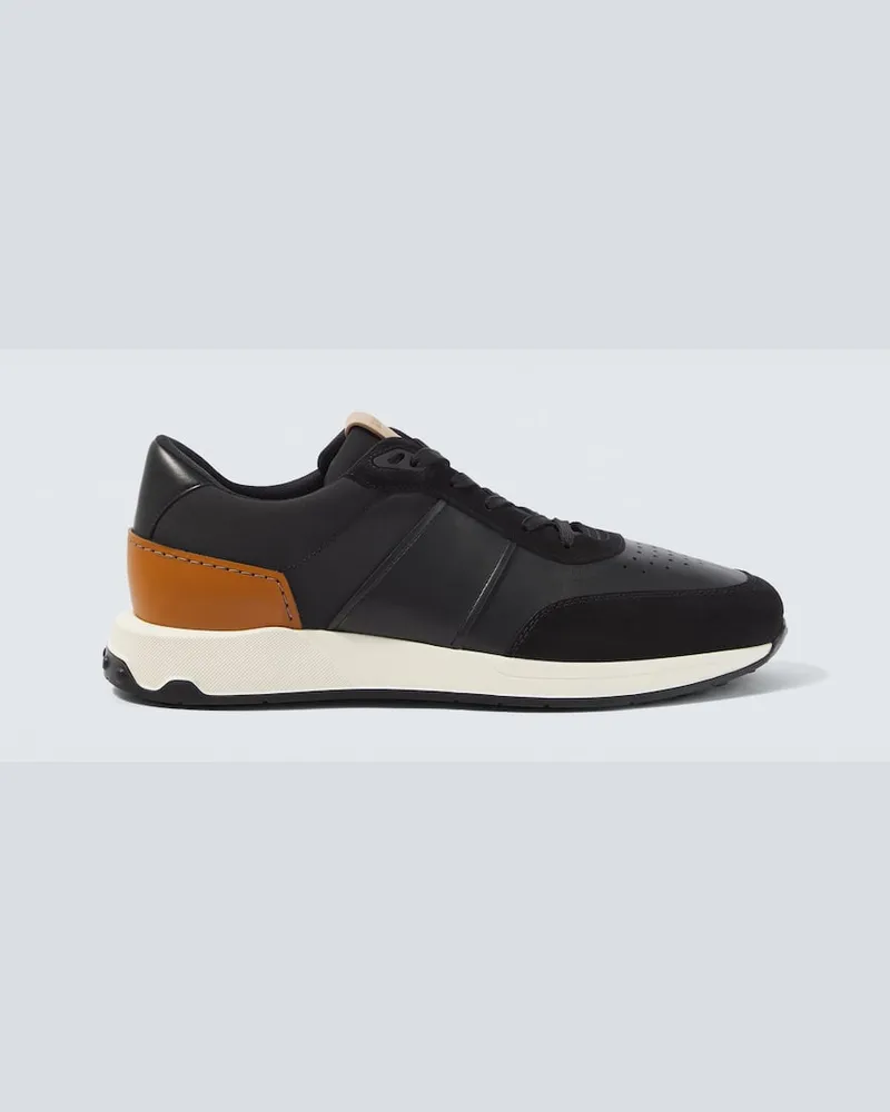 TOD'S Sneakers aus Canvas Schwarz