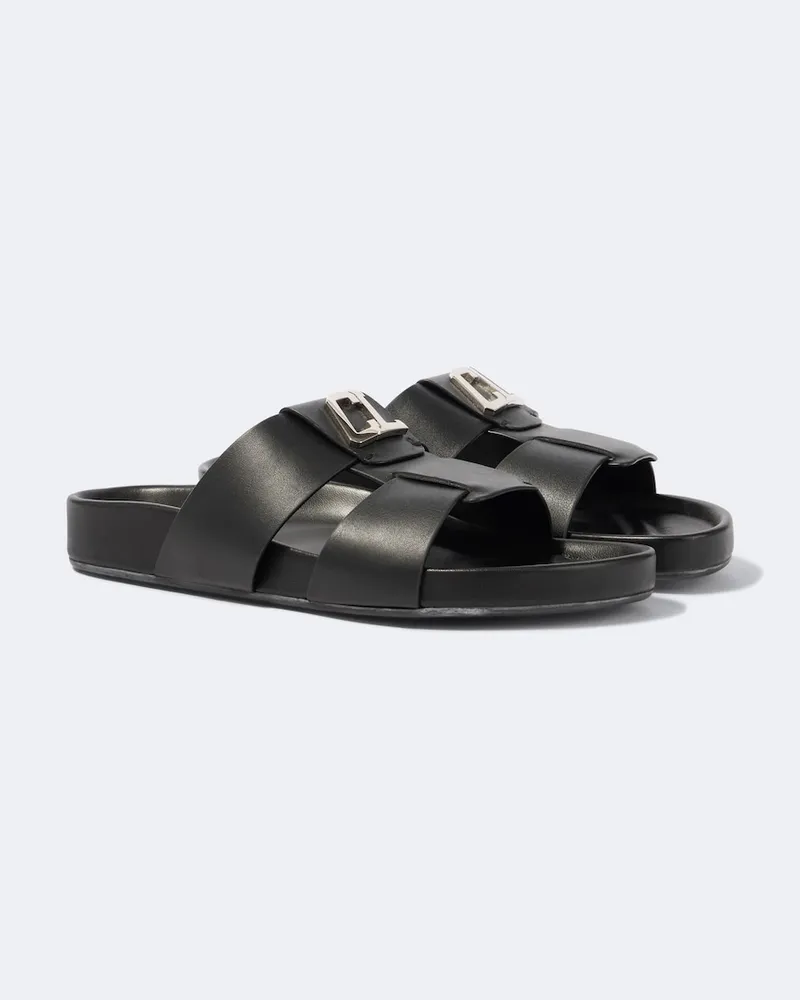 Christian Louboutin Sandalen Dhabubizz aus Leder Schwarz