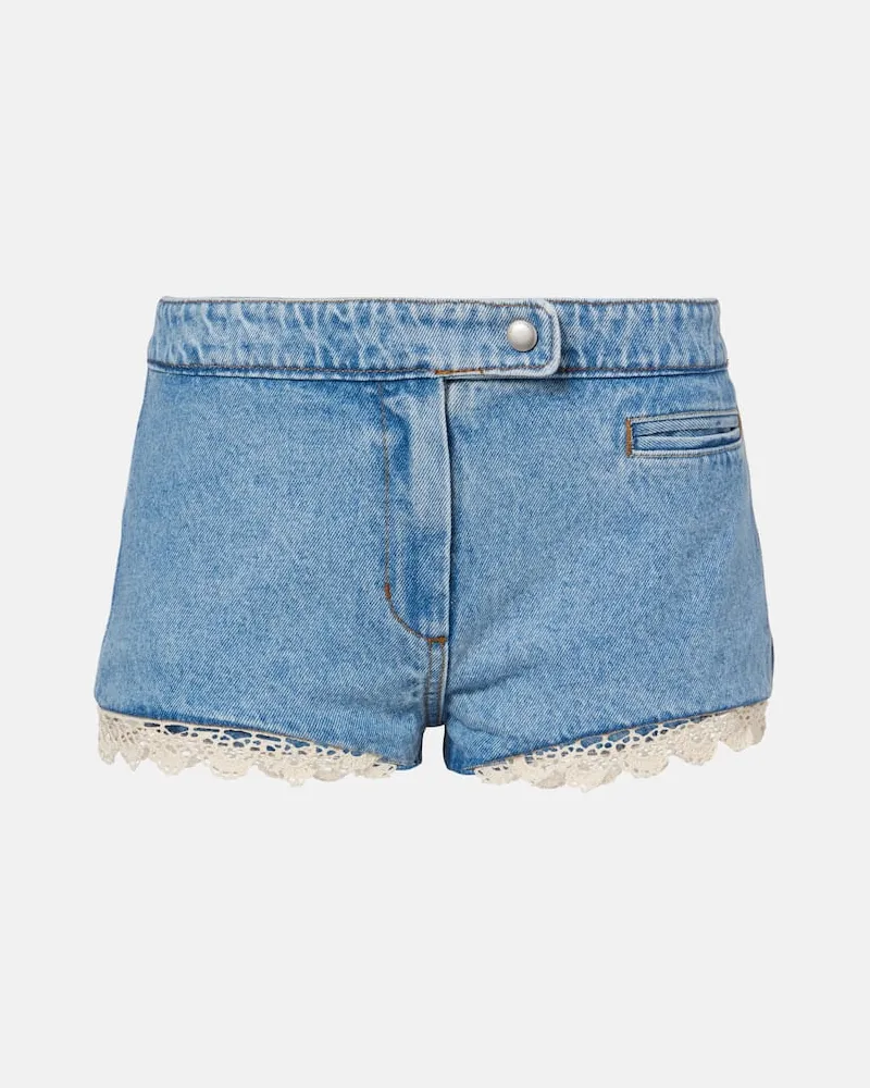Magda Butrym Jeansshorts Blau