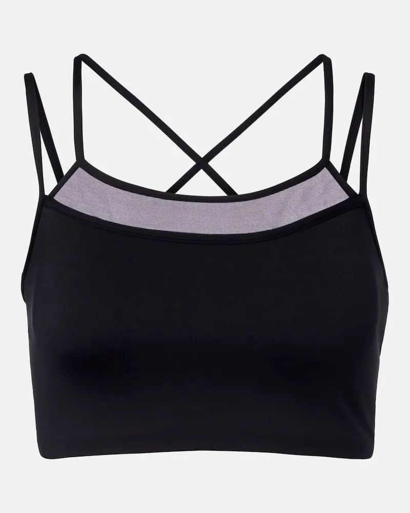 Eres Sport-BH Cooper mit Tüll Schwarz
