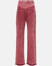 Isabel Marant Straight Jeans Noemie Pink