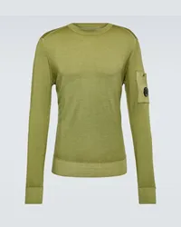 C.P. Company Pullover aus Wolle Gruen