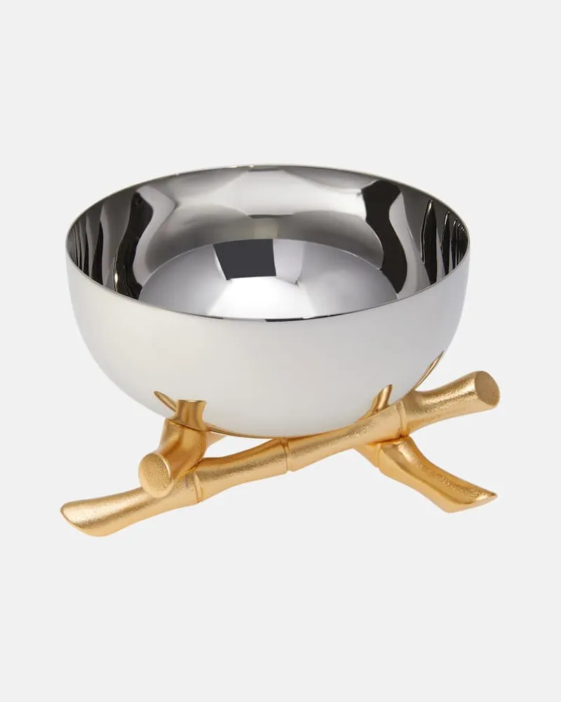 L’OBJET Deko-Schale Bambou Small Metallic