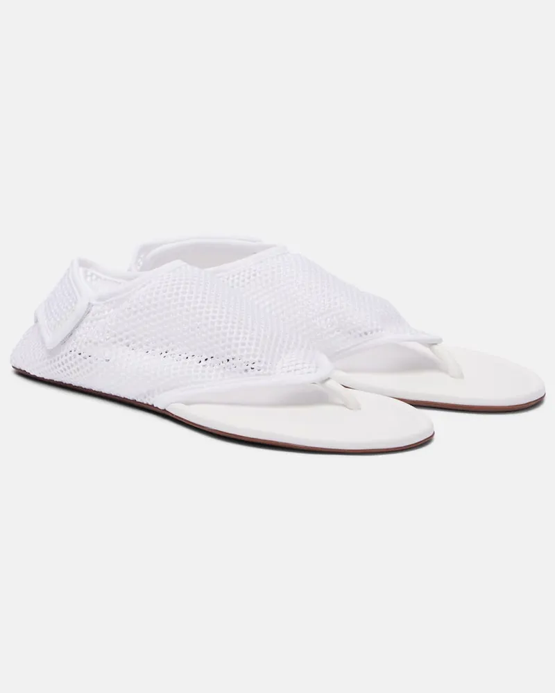 Alaïa Alaïa Sandalen Flex aus Mesh Weiß